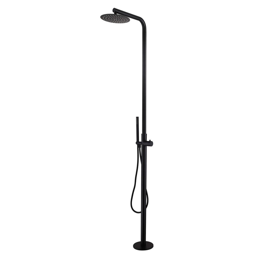 Avalon 316 Stainless Steel Freestanding Outdoor Shower