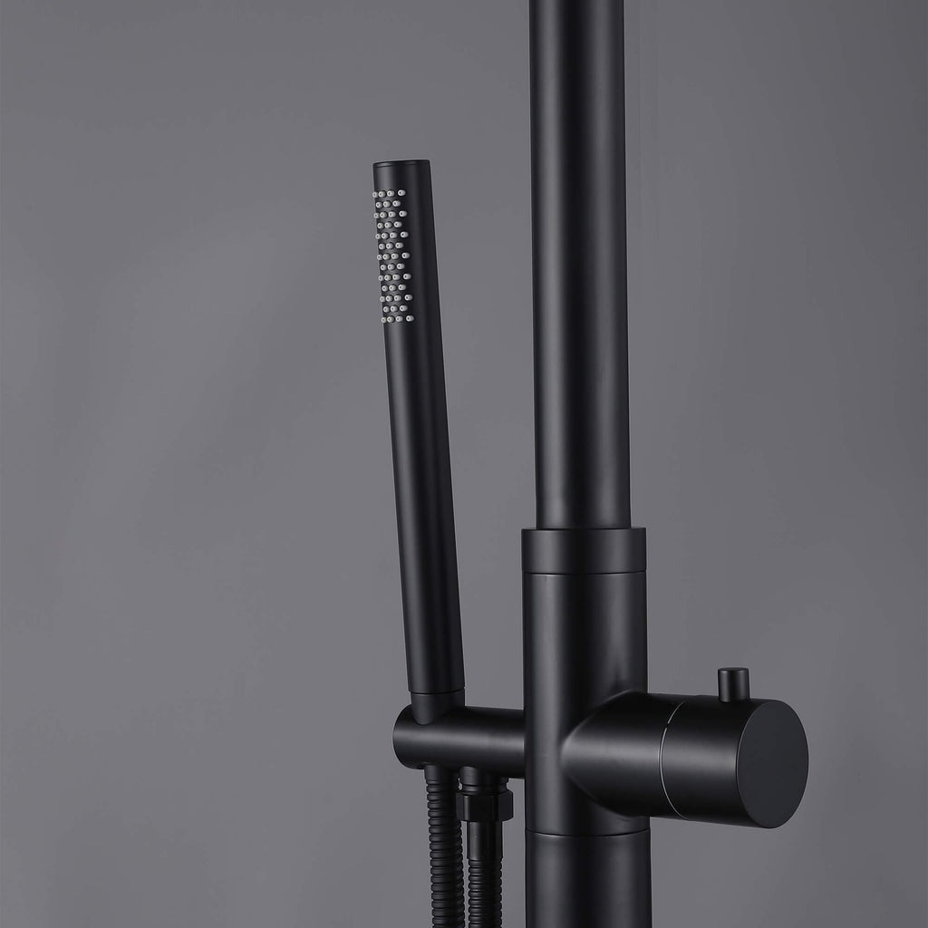 Avalon 316 Stainless Steel Freestanding Outdoor Shower
