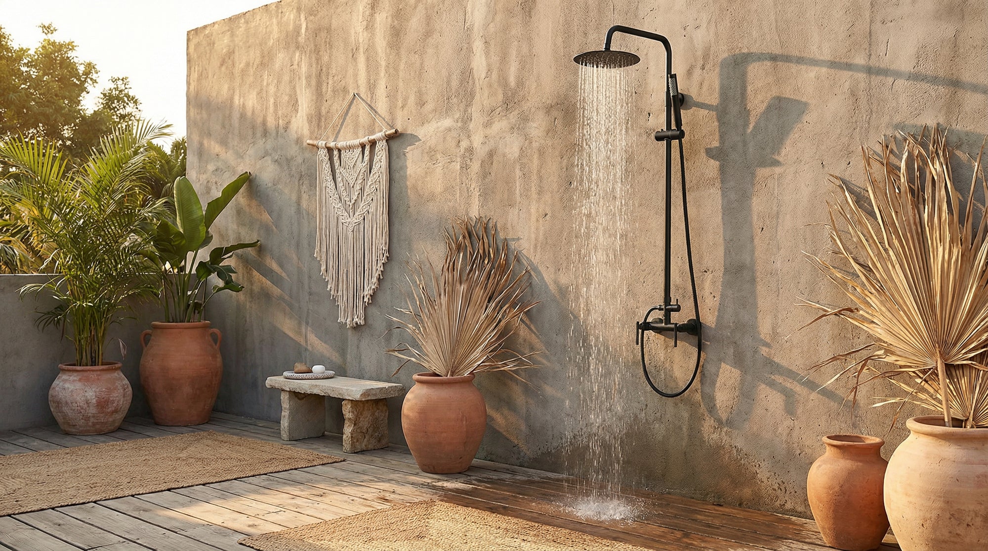 Stunning Human Showers Made Outside image