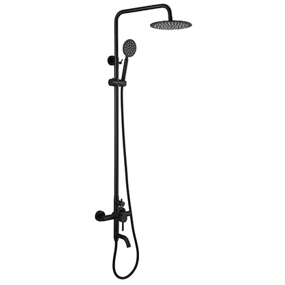 Kenzo Triple Function Stainless Steel Outdoor Shower - Matte Black